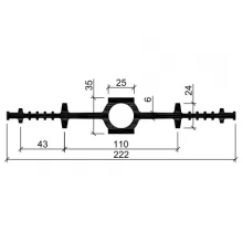 Гидрошпонка АКВАСТОП ДВ-220/25 EPDM - 1